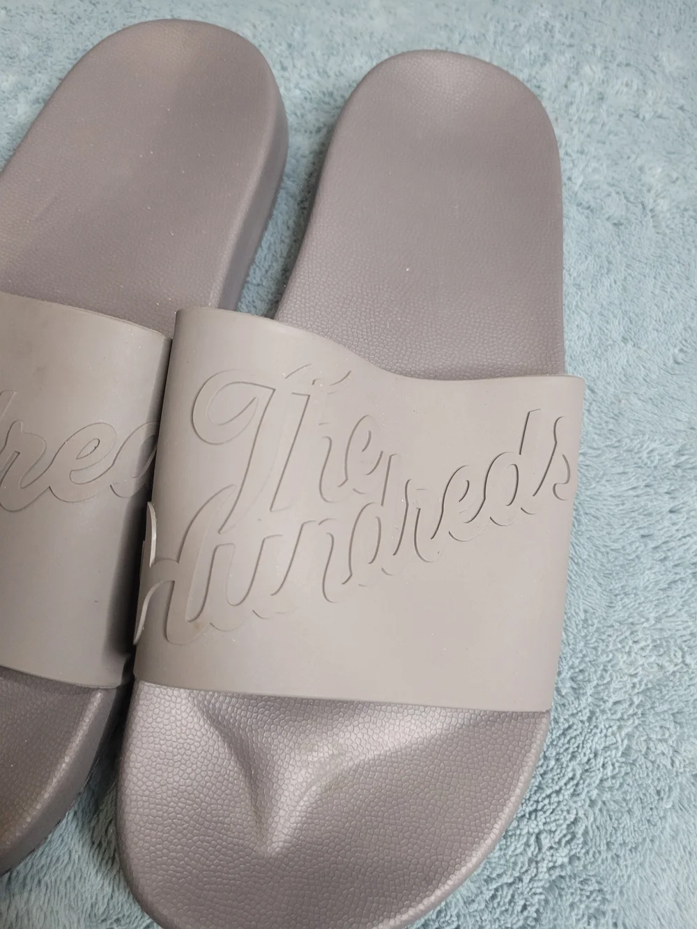 The Hundreds grey slide